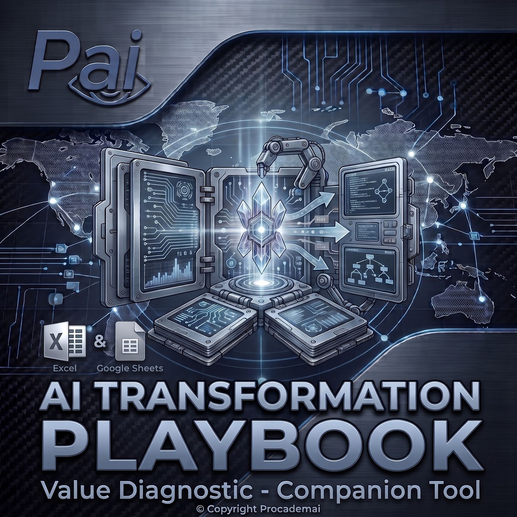AI Transformation Playbook (Excel/Sheets)